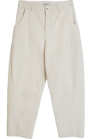 YMC Twisted straight-leg trousers