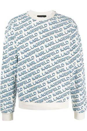 Karl Lagerfeld Logo-print cotton sweatshirt