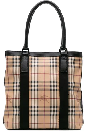 Burberry 2000-2017 Haymarket Check Coated Canvas Vertical tote bag