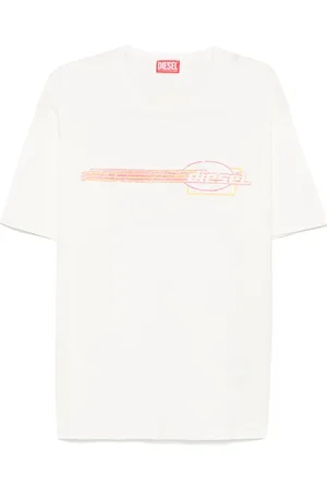 Diesel Flocked-logo T-shirt