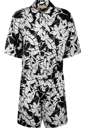 Michael Kors Floral-print playsuit