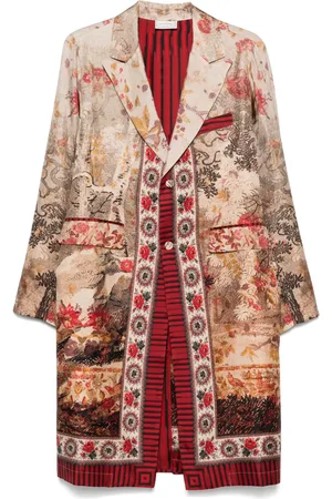 PIERRE-LOUIS MASCIA Floral coat