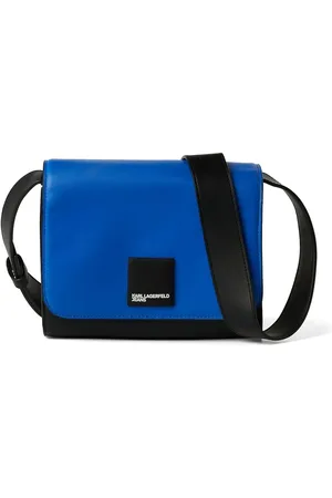 Karl Lagerfeld Tech colour-block logo crossbody bag