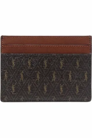 Saint Laurent Logo card holder