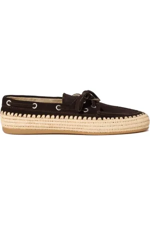 Miu Miu Suede boat shoes