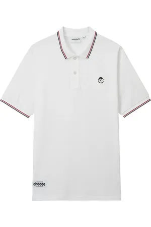 Chocoolate Logo-patch polo shirt