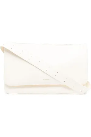 Jil Sander Logo-detail leather shoulder bag