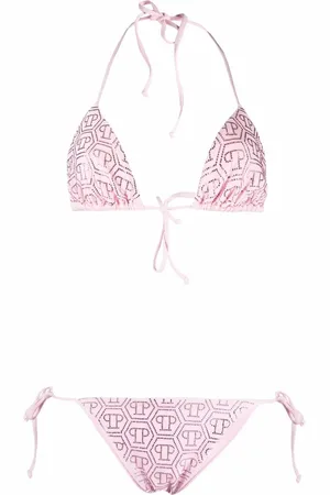 Philipp Plein Monogram-print bikini