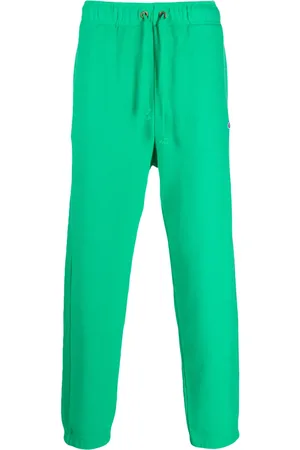 Champion Logo-patch cotton-blend track pants