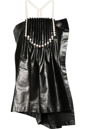 JUNYA WATANABE Pearl-detail pleated blouse