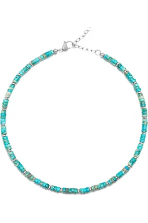 Nialaya Turquoise choker necklace