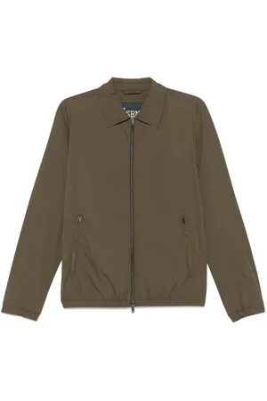 HERNO Classic-collar shirt jacket