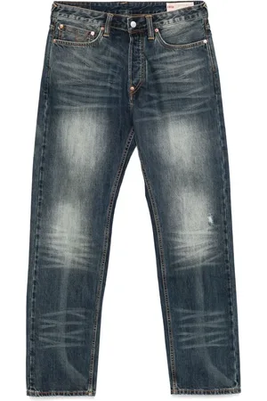 Evisu Seagull-embroidered jeans