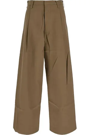 UMA WANG Cotton wide-leg trousers