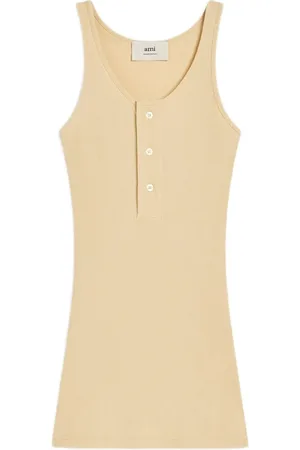 Ami Ribbed tank top
