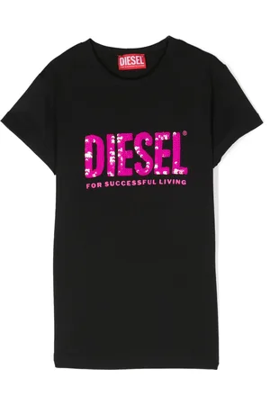 Diesel Sequin-embellished logo T-shirt