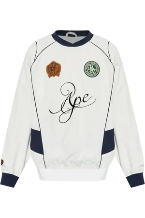 A Bathing Ape Logo-appliqué sweatshirt