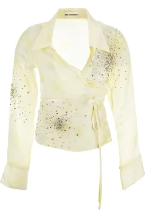 Des Phemmes Crystal-embellished blouse