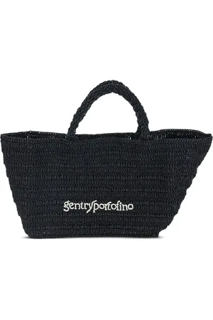 GENTRYPORTOFINO Logo-embroidered tote bag