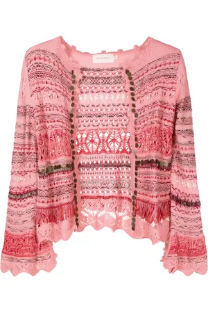 CECILIA PRADO Gina embellished knitted cardigan