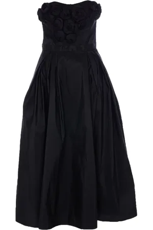 Elisabetta Franchi Floral-appliqué dress