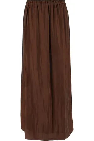 GENTRYPORTOFINO Pleat-detail skirt