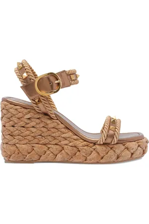 VALENTINO GARAVANI 100mm leather sandals