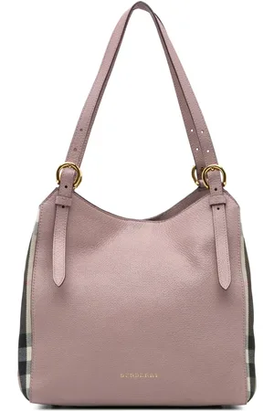 Burberry 2000-2017 House Check Canvas and Leather Canterbury tote bag