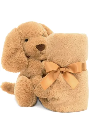 Jellycat Bashful Toffee Puppy Soother dou dou