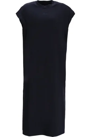 HUGO BOSS Crew-neck midi dress