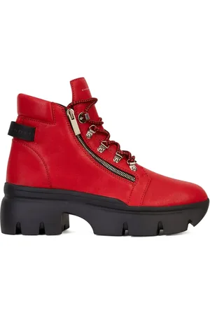 Giuseppe Zanotti Apocalypse Trek leather ankle boots