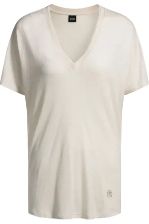 HUGO BOSS Logo-embroidered T-shirt
