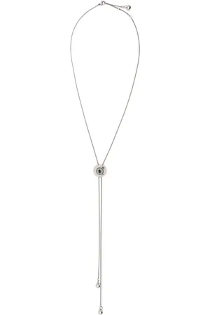 LEMAIRE Cat Eye Rattle Bolo Tie necklace