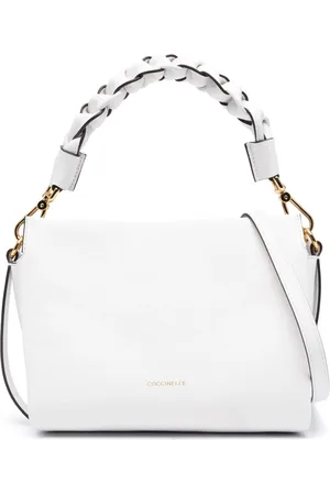 Coccinelle Small Boheme braided-handle tote bag