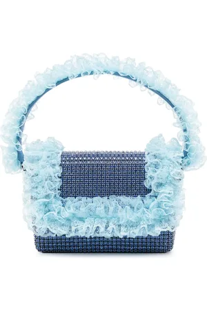 Self-Portrait Crystal lace-detail bag