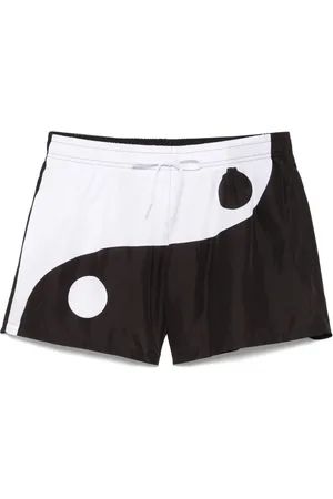 Moschino Ying-yang swim shorts