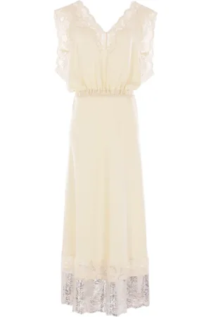 Paco rabanne Lace-trimmed midi dress