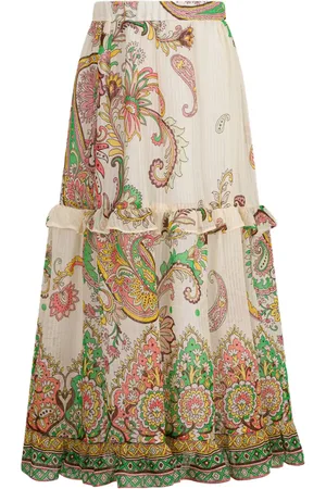 Etro Cotton-silk skirt