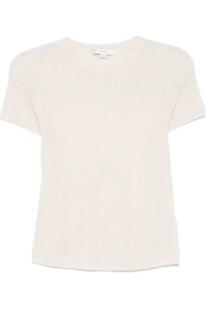 Vince Waffle-knit T-shirt