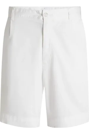 HUGO BOSS Straight-leg chino shorts