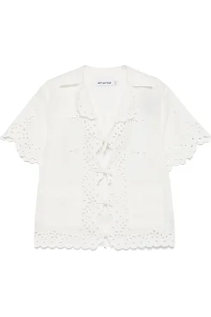 Self-Portrait Embroidered shirt
