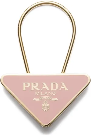 Prada Triangular metal charm