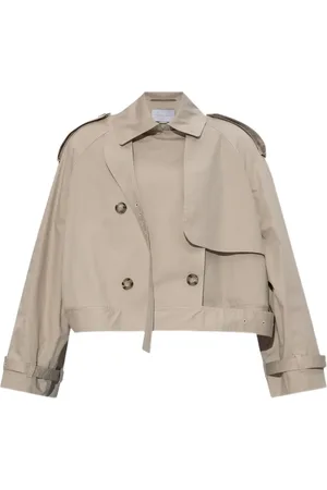 Stella McCartney Cropped trench jacket