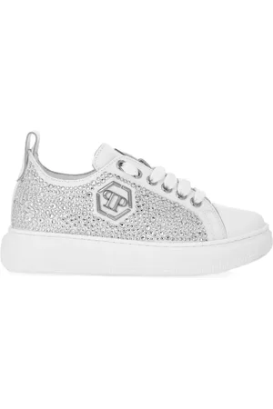 Philipp Plein Crystal-embellished sneakers