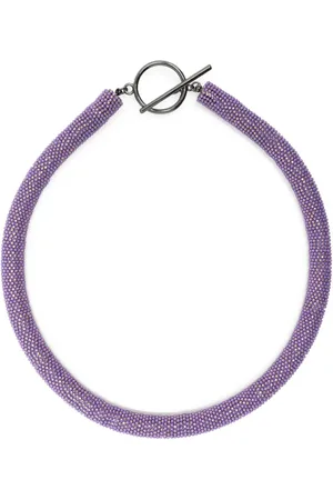 Fabiana Filippi Chunky bead-chain necklace