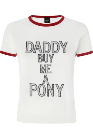 Pinko Slogan-print T-shirt