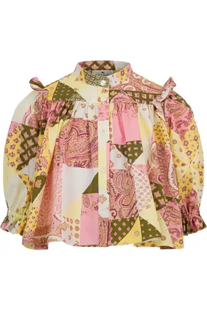 Etro Patchwork cotton shirt