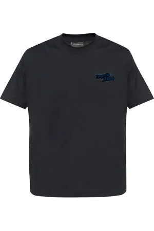 Emporio Armani Logo-embroidered t-shirt