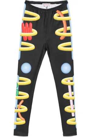 WALTER VAN BEIRENDONCK Void Clown Bike leggings