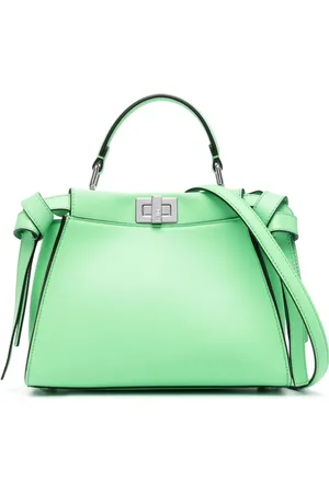 Fendi Mini Peekaboo leather bag